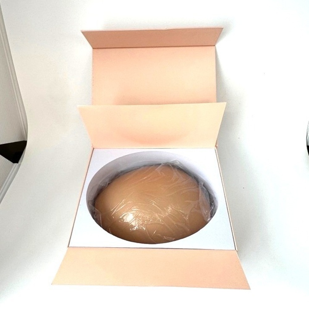 BOOMBA Subtle Lift Inserts Beige X-Large Double Sided Adhesive Bra Pads Open Box